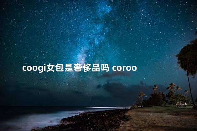 coogi女包是奢侈品吗 coroo皮包是什么牌子